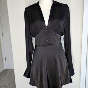 Elegant Black Women's Dress